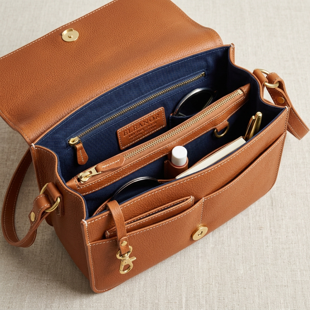 Leather Crossbody Bag