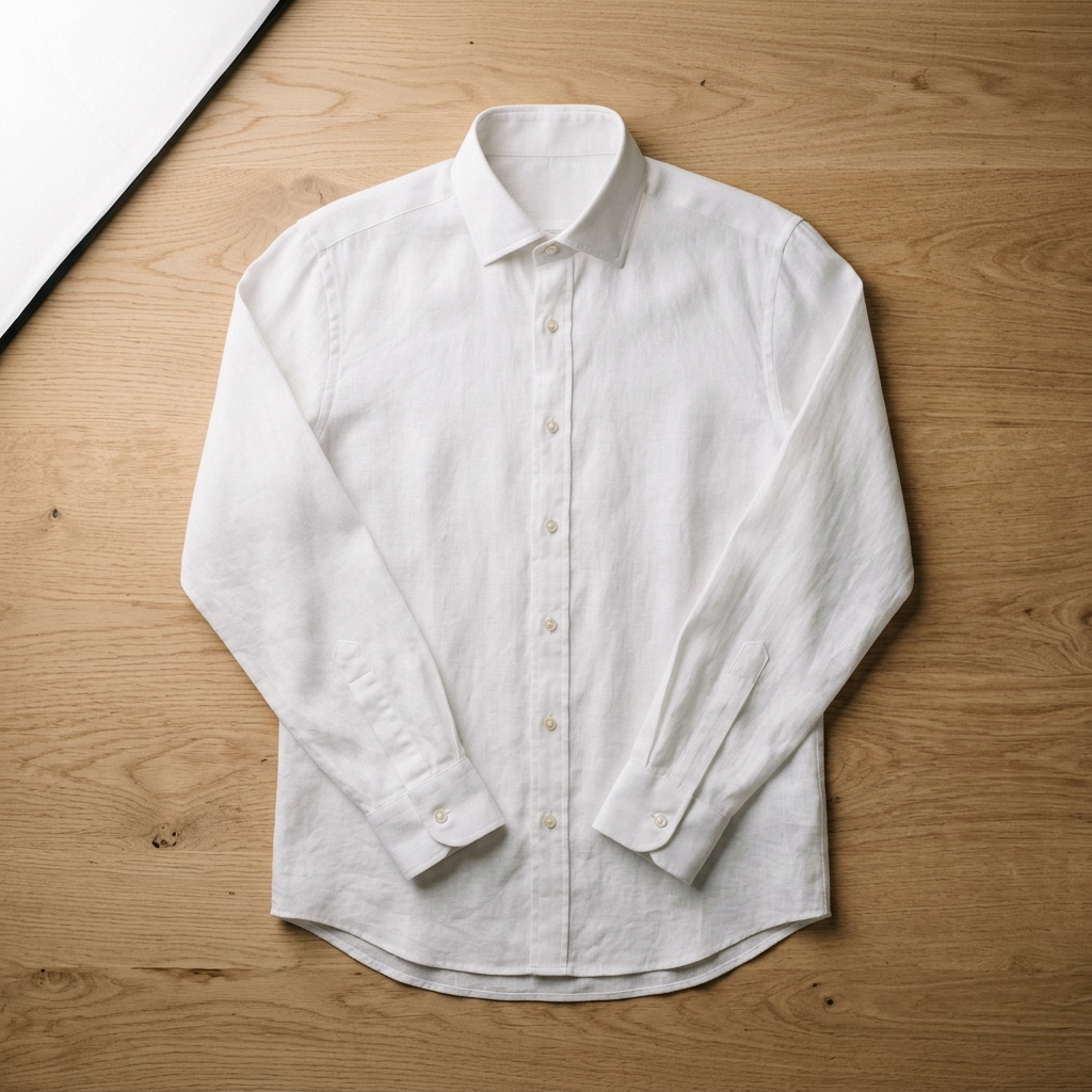 Classic White Linen Shirt